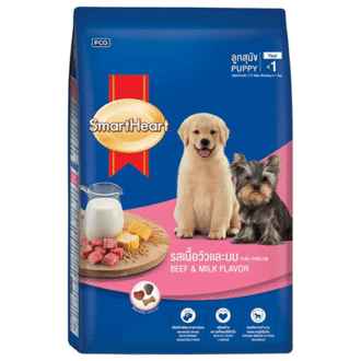Smart Heart Puppy Dog Food Dry Beef & Milk.